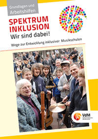 Vorderes Coverbild Spektrum Inklusion. Wir sind dabei!