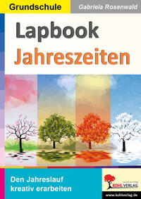Vorderes Coverbild Lapbook Jahreszeiten