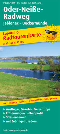 Vorderes Coverbild Oder-Neiße-Radweg, Jablonec - Ueckermünde
