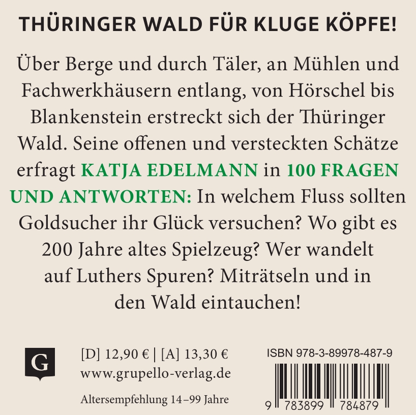 Rückseitencover Thüringer Wald-Quiz