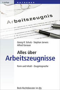 Vorderes Coverbild Alles über Arbeitszeugnisse