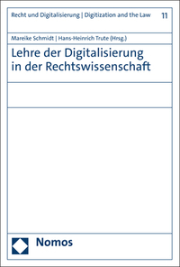 Vorderes Coverbild Lehre der Digitalisierung in der Rechtswissenschaft