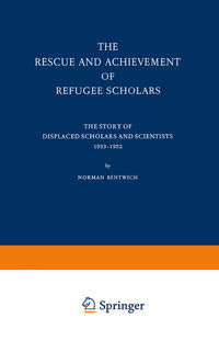 Vorderes Coverbild The Rescue and Achievement of Refugee Scholars