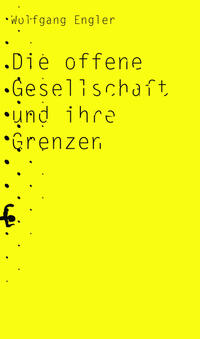 Vorderes Coverbild Die offene Gesellschaft und ihre Grenzen