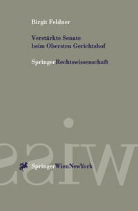 Vorderes Coverbild Verstärkte Senate beim Obersten Gerichtshof