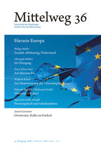 Vorderes Coverbild Havarie Europa