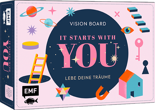 Anderes Coverbild Vision Board: It starts with YOU – Lebe deine Träume für Teens