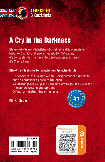 Rückseitencover A Cry in the Darkness