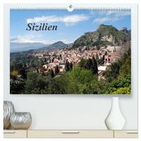 Vorderes Coverbild Sizilien (hochwertiger Premium Wandkalender 2025 DIN A2 quer), Kunstdruck in Hochglanz