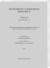 Vorderes Coverbild Die Briefe des Erzbischofs Hinkmar von Reims