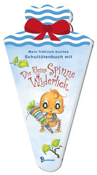Vorderes Coverbild Mein fröhlich-buntes Schultütenbuch mit Die kleine Spinne Widerlich