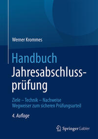 Vorderes Coverbild Handbuch Jahresabschlussprüfung