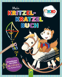 Vorderes Coverbild Bobo Siebenschläfer Mein Kritzel-Kratzel-Buch