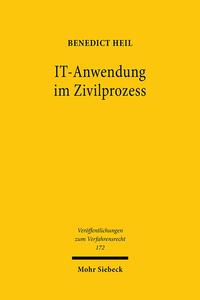 Vorderes Coverbild IT-Anwendung im Zivilprozess