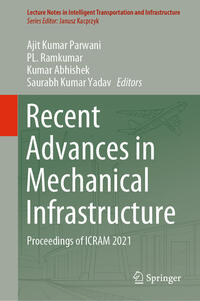 Vorderes Coverbild Recent Advances in Mechanical Infrastructure