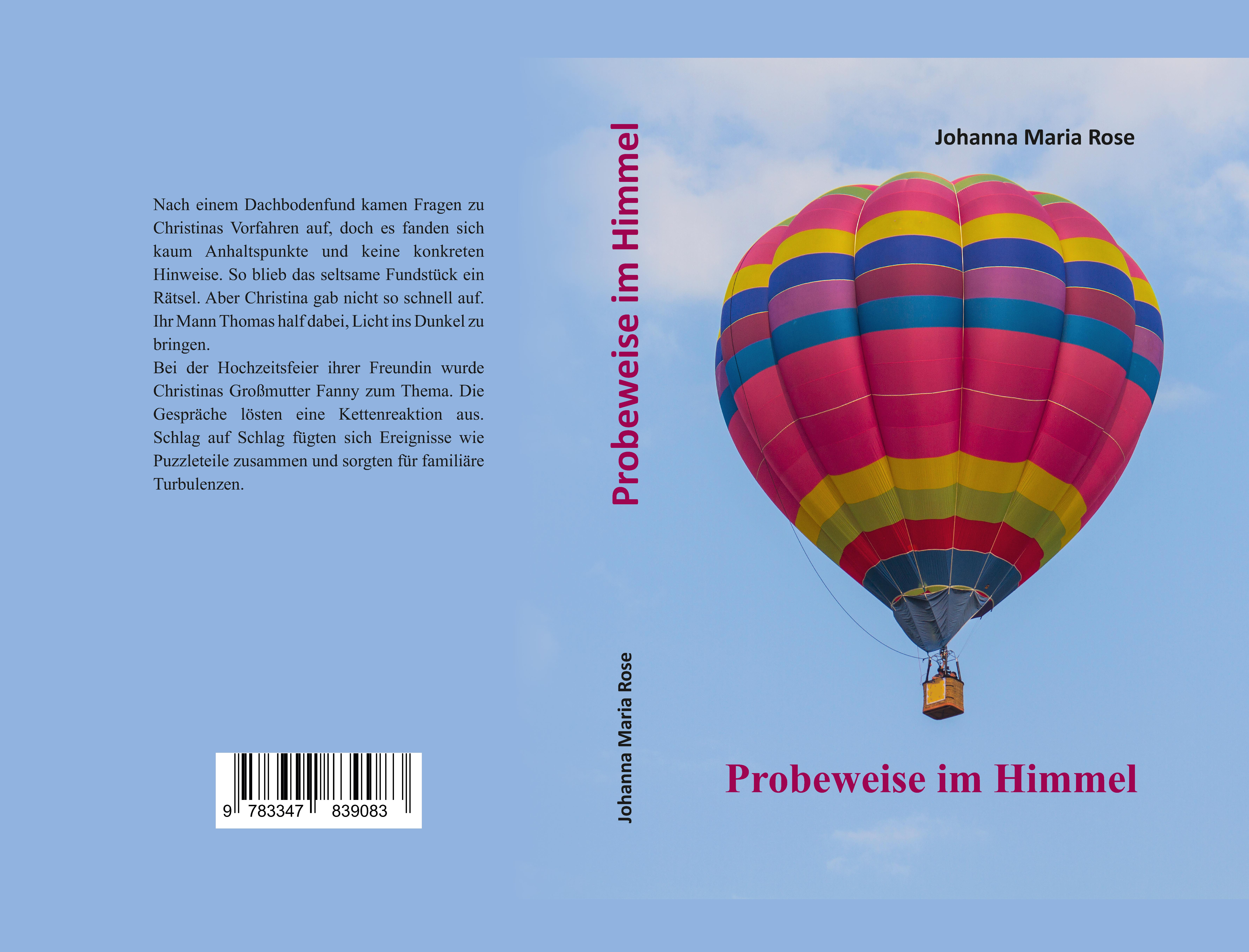 Gesamtes Coverbild Probeweise im Himmel