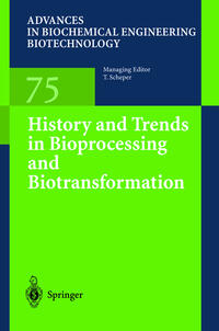 Vorderes Coverbild History and Trends in Bioprocessing and Biotransformation