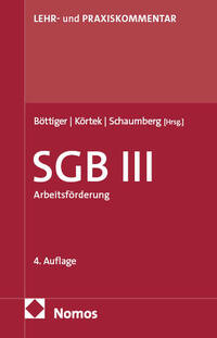 Vorderes Coverbild Sozialgesetzbuch III: SGB III