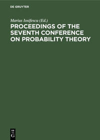 Vorderes Coverbild Proceedings of the Seventh Conference on Probability Theory