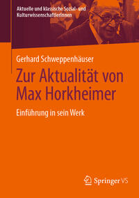 Vorderes Coverbild Zur Aktualität von Max Horkheimer