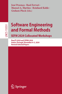Vorderes Coverbild Software Engineering and Formal Methods. SEFM 2024 Collocated Workshops