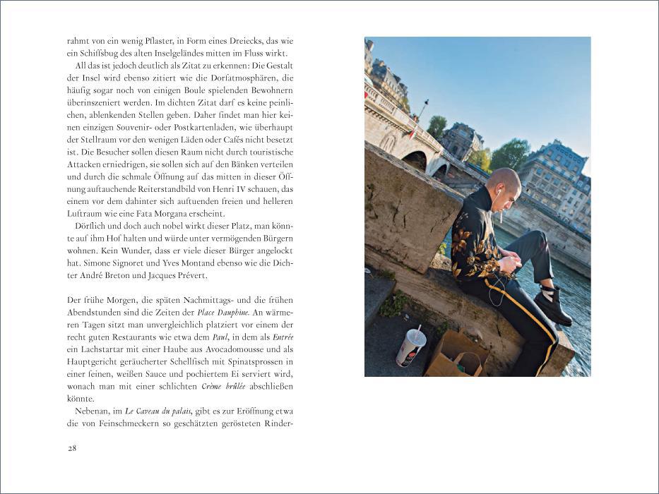 Beispielinhalt (Bild) Paris, links der Seine