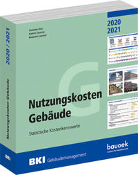 Vorderes Coverbild BKI Nutzungskosten Gebäude 2020 / 2021
