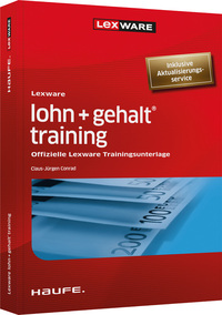 Vorderes Coverbild Lexware lohn + gehalt® training