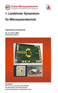 Vorderes Coverbild 1. Landshuter Symposium für Mikrosystemtechnik (2008)