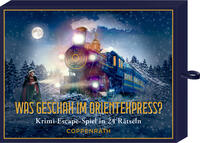 Vorderes Coverbild Schachtelspiel – Was geschah im Orientexpress?