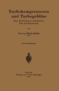 Vorderes Coverbild Turbokompressoren und Turbogebläse