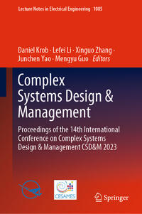 Vorderes Coverbild Complex Systems Design & Management