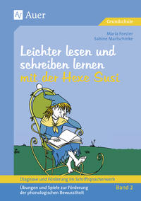 Vorderes Coverbild Diagnose und Förderung im Schriftspracherwerb, Leichter lesen und schreiben lernen mit der Hexe Susi