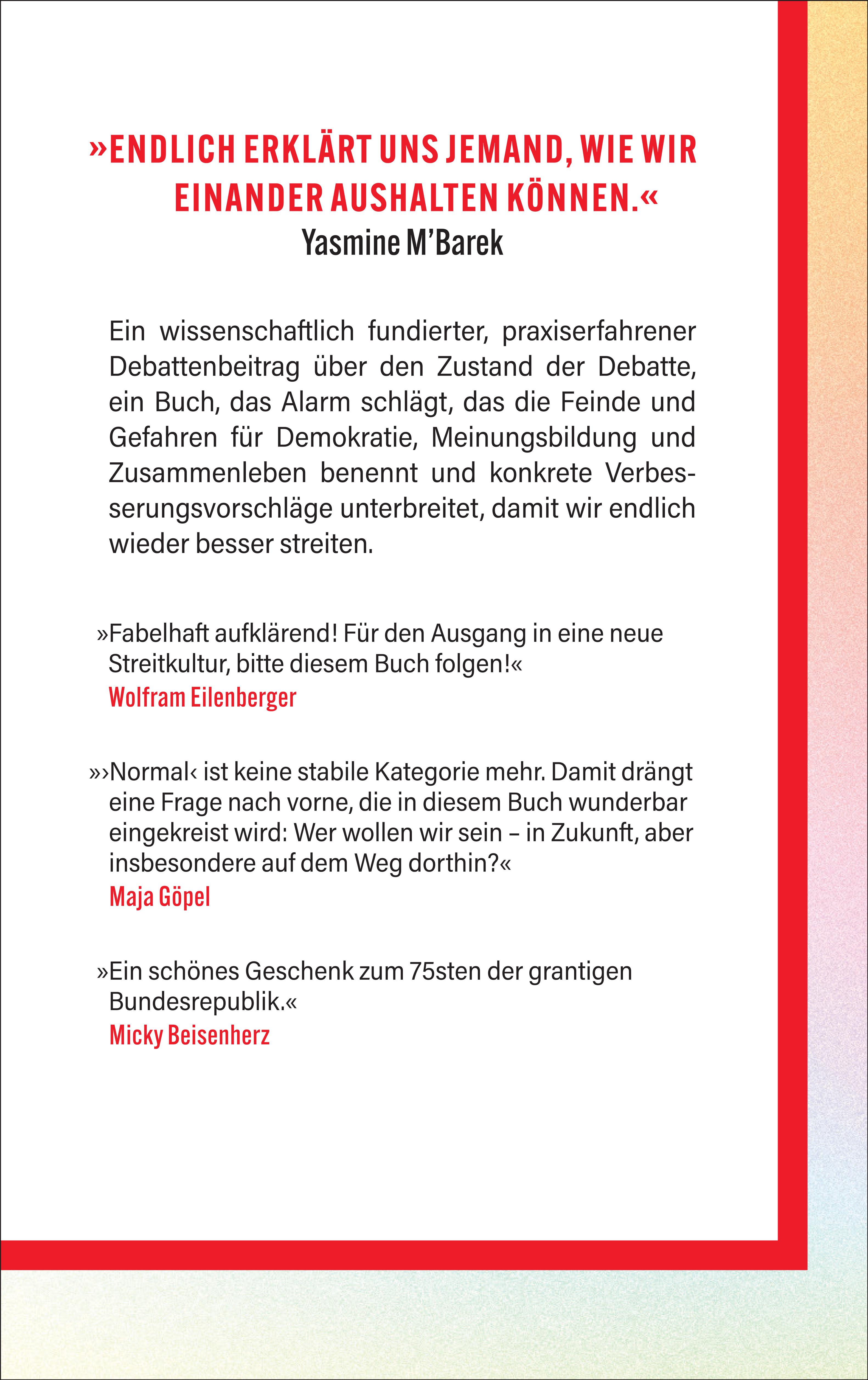 Rückseitencover Defekte Debatten