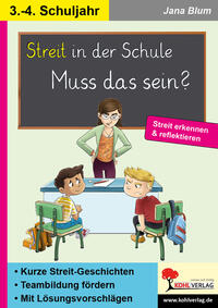 Vorderes Coverbild Streit in der Schule - muss das sein?