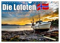 Vorderes Coverbild Die Lofoten - Norwegen von seiner besten Seite (Wandkalender 2025 DIN A4 quer), CALVENDO Monatskalender
