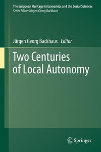 Vorderes Coverbild Two Centuries of Local Autonomy