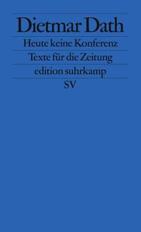 Vorderes Coverbild Heute keine Konferenz