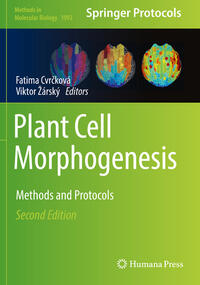 Vorderes Coverbild Plant Cell Morphogenesis