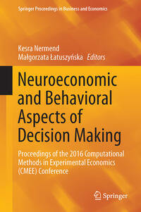 Vorderes Coverbild Neuroeconomic and Behavioral Aspects of Decision Making