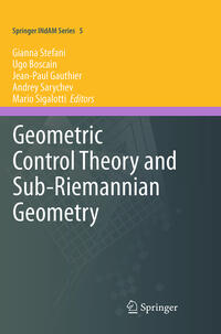 Vorderes Coverbild Geometric Control Theory and Sub-Riemannian Geometry