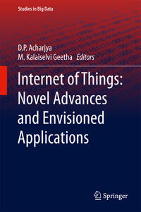 Vorderes Coverbild Internet of Things: Novel Advances and Envisioned Applications