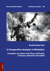 Vorderes Coverbild A Comparative Analysis of Mediation