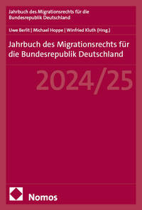 Vorderes Coverbild Jahrbuch des Migrationsrechts für die Bundesrepublik Deutschland 2024/25