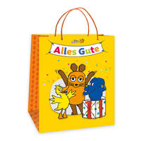 Vorderes Coverbild Trötsch Die Maus Alles Gute Geschenktasche groß 3D