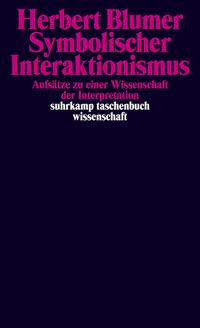 Vorderes Coverbild Symbolischer Interaktionismus