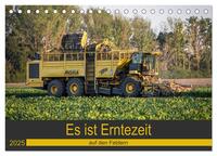 Vorderes Coverbild Es ist Erntezeit auf den Feldern (Tischkalender 2025 DIN A5 quer), CALVENDO Monatskalender