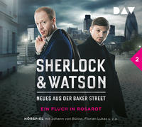 Vorderes Coverbild Sherlock & Watson – Neues aus der Baker Street: Ein Fluch in Rosarot (Fall 2)