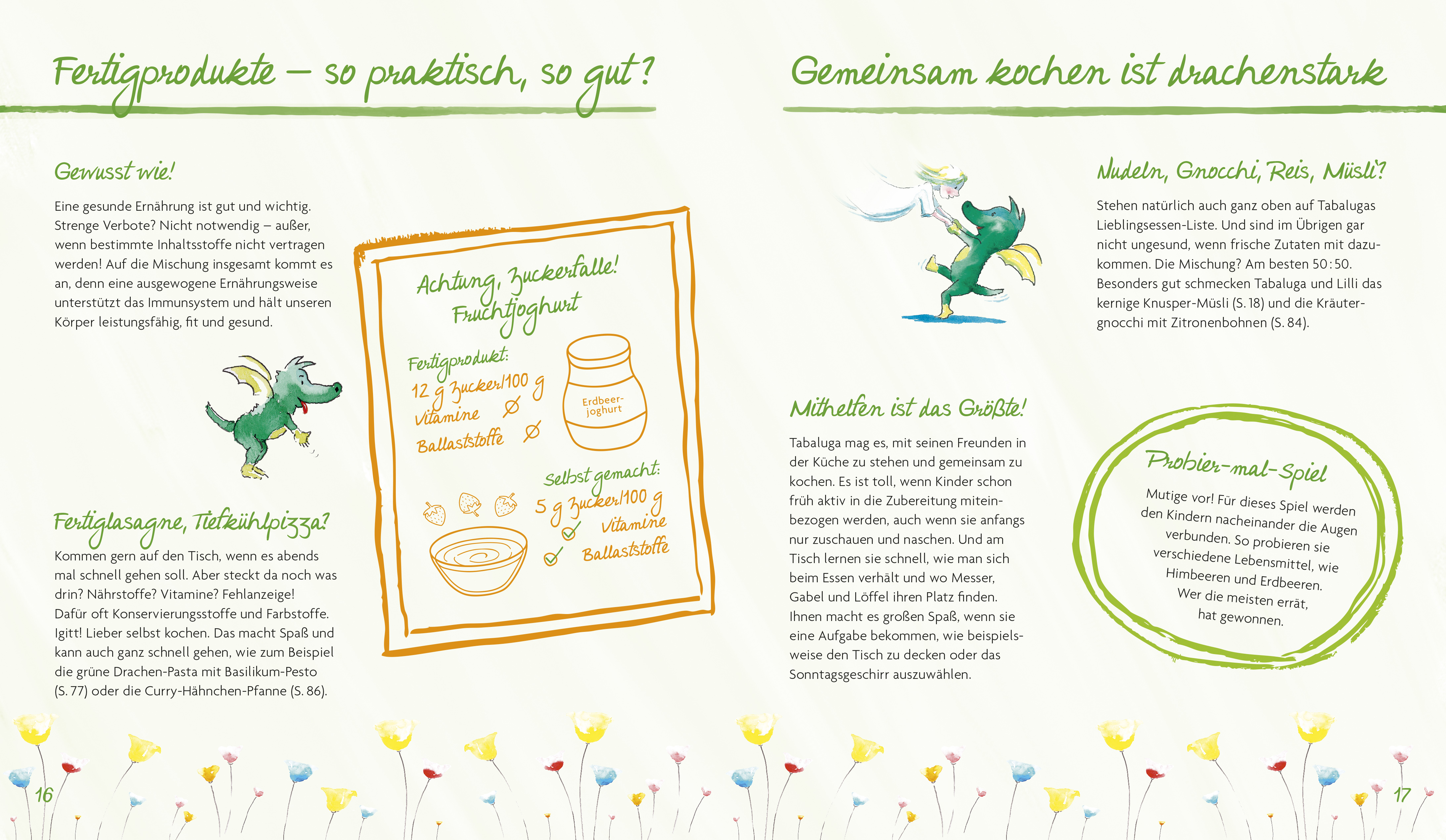 Beispielinhalt (Bild) Drachenstark kochen