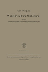 Vorderes Coverbild Wirbelkristall und Wirbelkanal